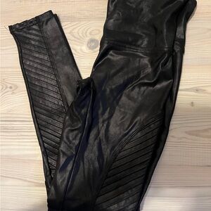 Spanx faux leather leggings